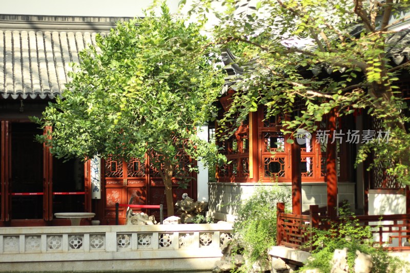 中式传统园林建筑典范