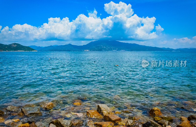 深圳大鹏半岛杨梅坑大海山岛自然风光