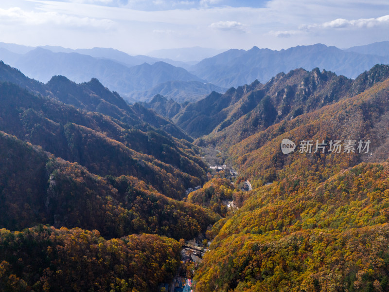 南阳老界岭秋景风光