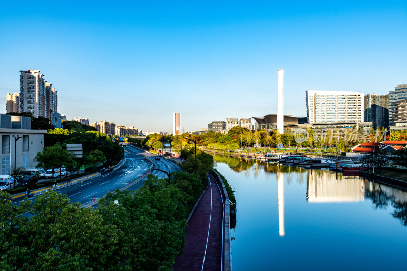 上海普陀苏州河景观步廊