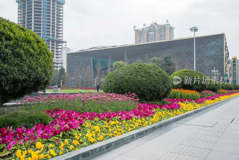 城市花台景观