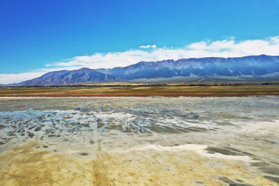 新疆哈密巴里坤湖