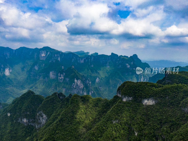 湖南张家界山川地貌摄影图