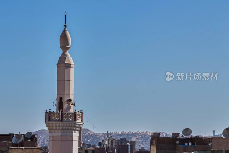 埃及阿斯旺城市风光