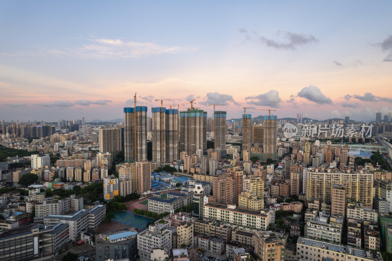 深圳市龙华街道建筑群