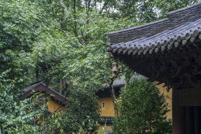 杭州三台山慧因高丽寺风景