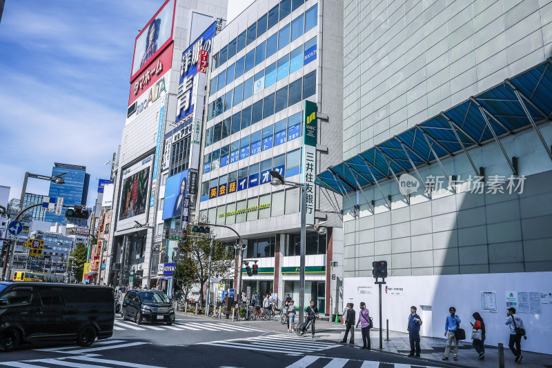 日本东京街景