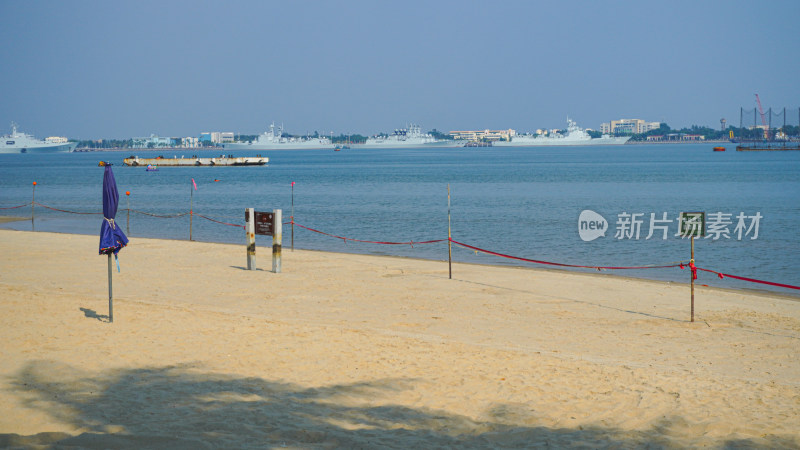 宁静的海滩风景