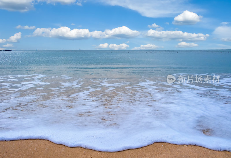 海滩沙滩海岸线