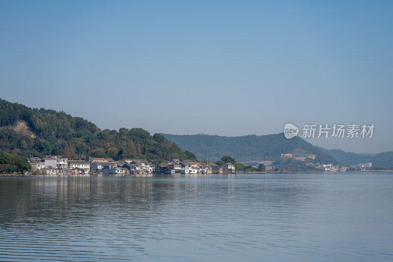 浙江宁波东钱湖景区风光