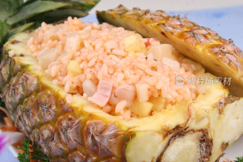 菠萝海鲜饭
