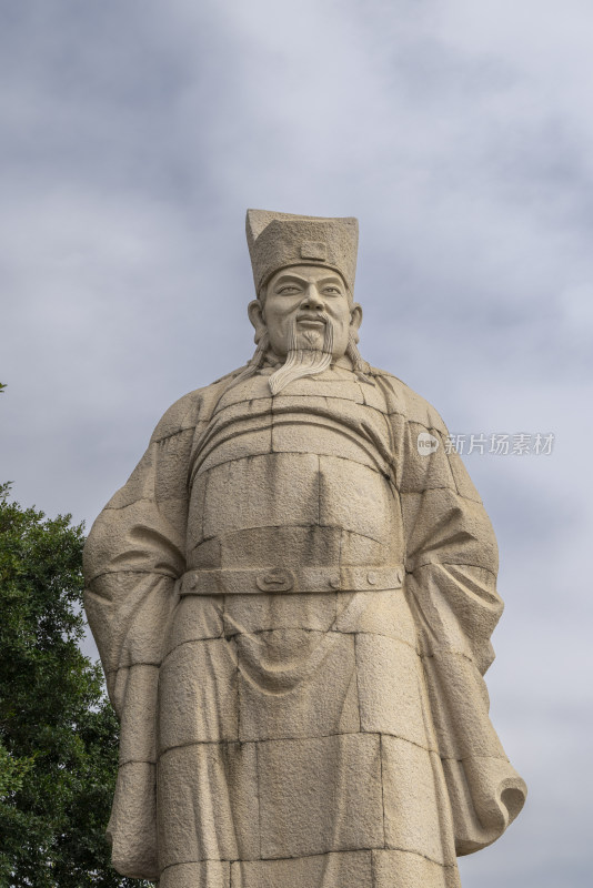 蔡襄像蔡襄石像福建泉州