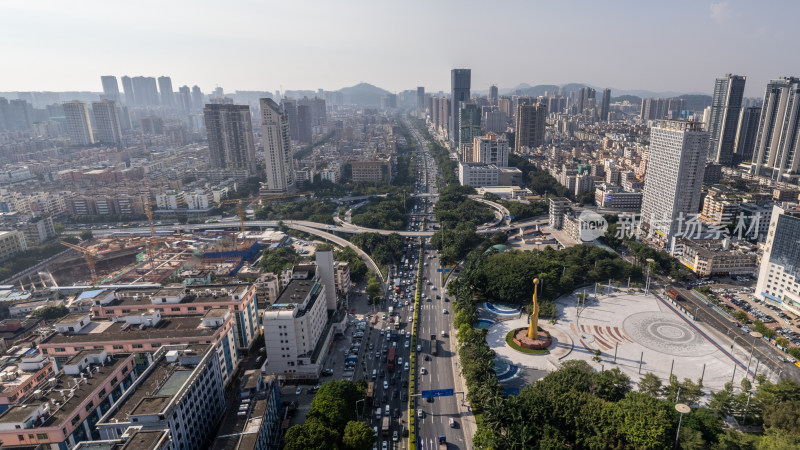 深圳市宝安区城市建筑群