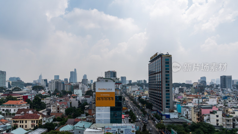 越南胡志明城市风光