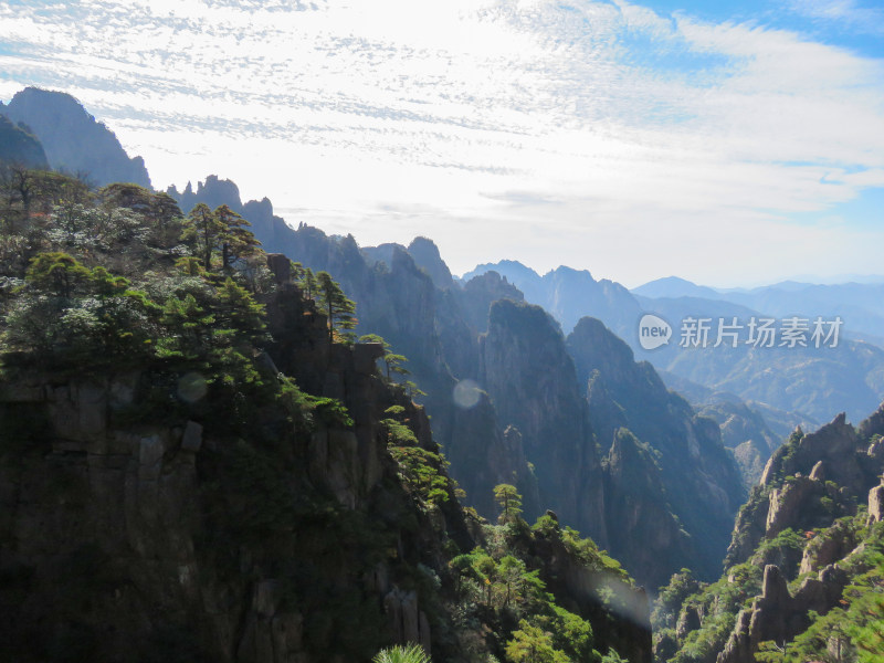 中国安徽黄山旅游风光