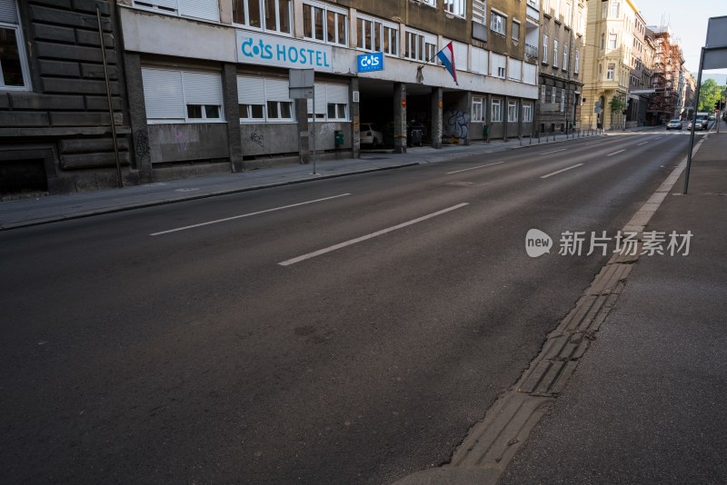 萨格勒布克罗地亚城市景观