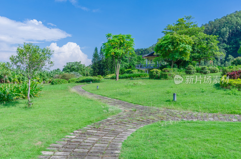 广州南沙蒲洲花园城市公园园林景观设计