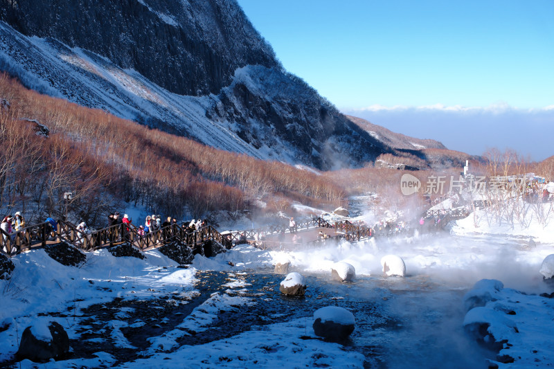 长白山聚龙火山温泉