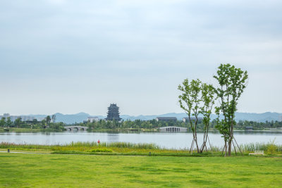 成都东安湖公园风景