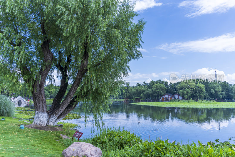 武汉武昌区紫阳公园风景