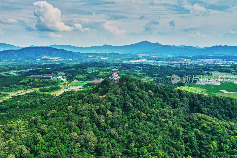 江西景德镇高岭村乡村风光