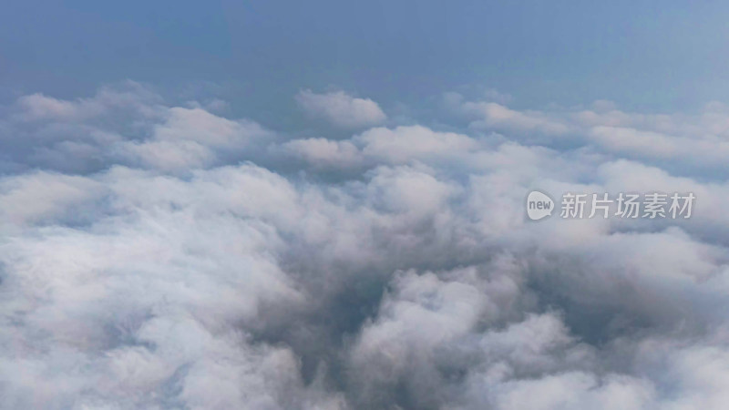 高空俯瞰云海景观