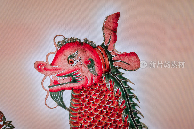 中国皮影戏山海怪物龙