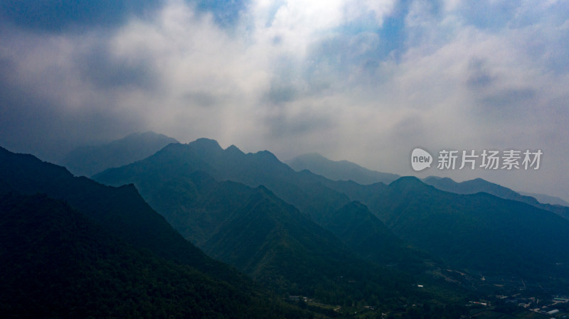 秦岭山脉航拍