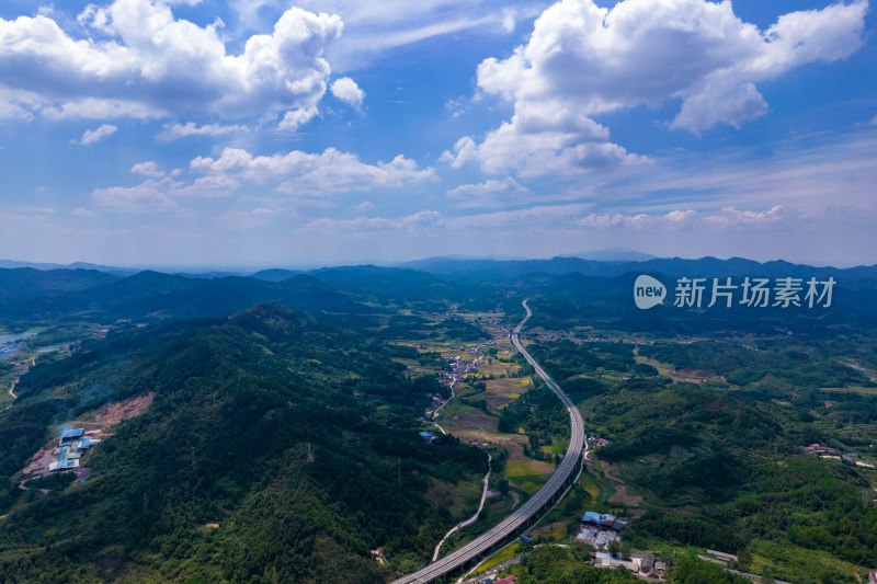 丘陵地貌山川丘陵航拍摄影图