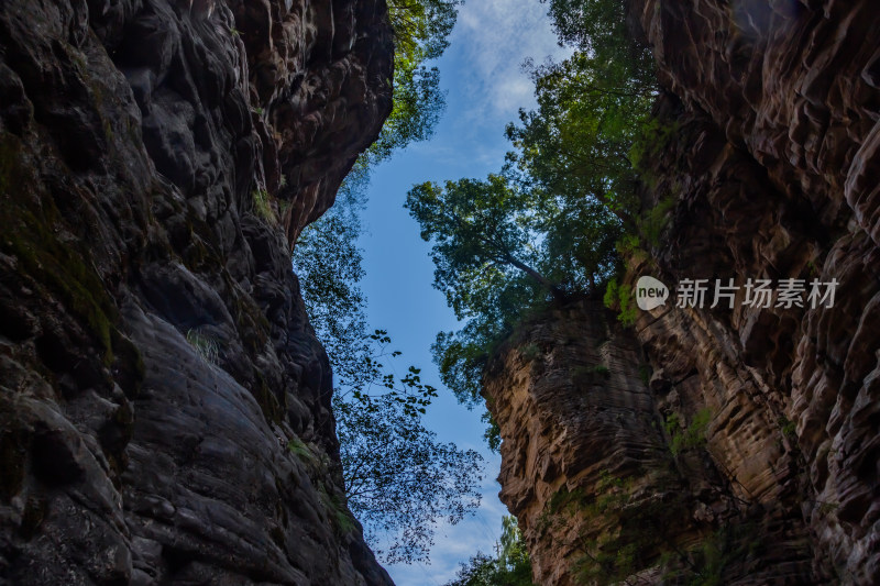 太行山大峡谷的壮丽风光