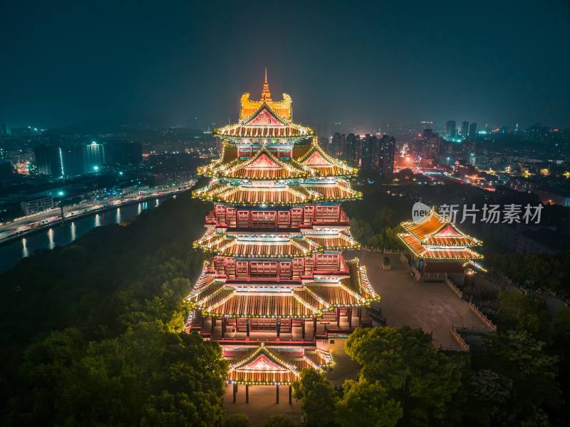 南京阅江楼夜景