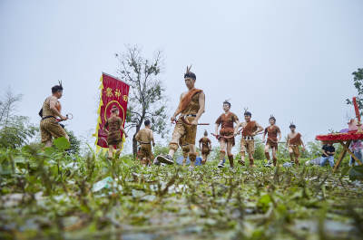 云和梯田开犁节现场