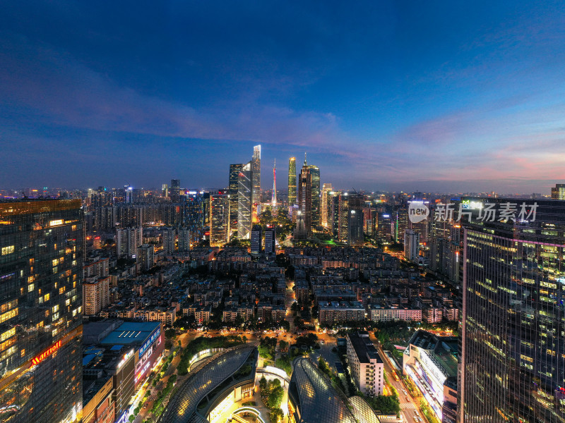 广州城市夜景