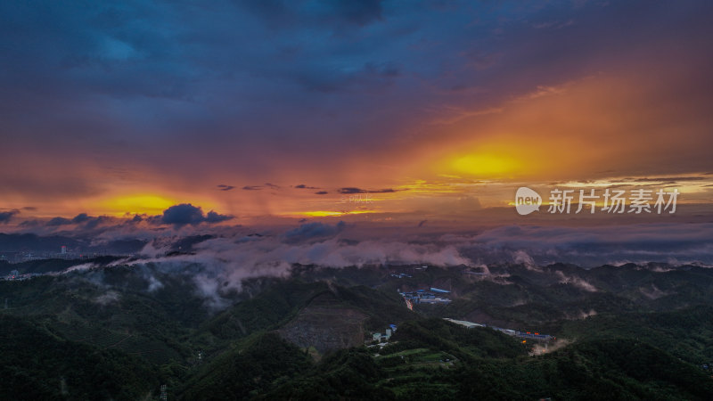 夕阳西下景色