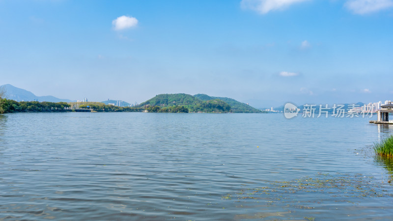 湖北黄石磁湖团城山远景