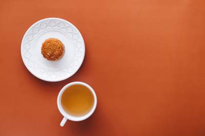中秋月饼，与茶