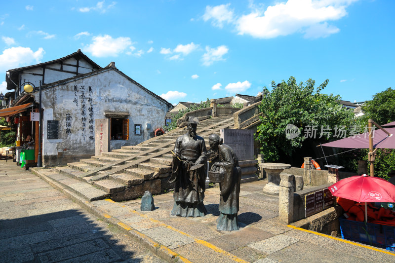 浙江绍兴鲁迅故里景区街区