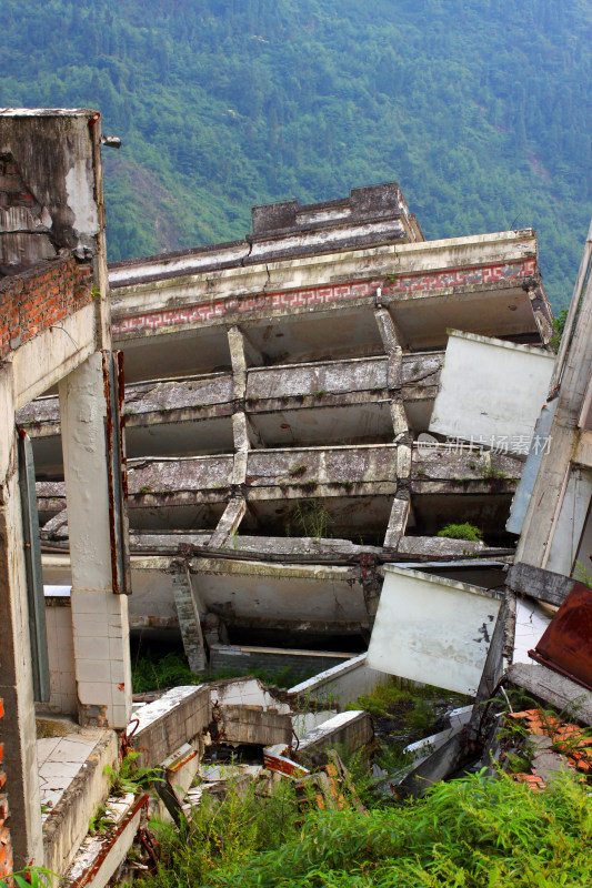 建筑遗址地震灾难