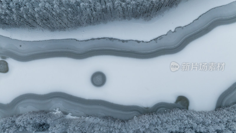 汉中龙池雪景