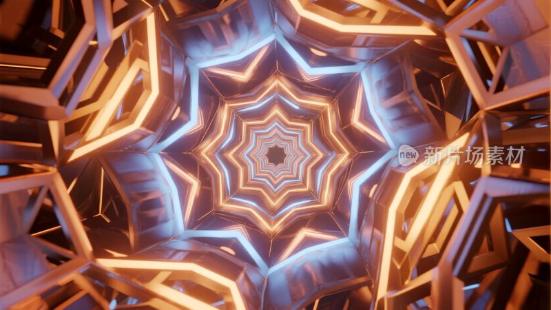 几何抽象光影结构素材