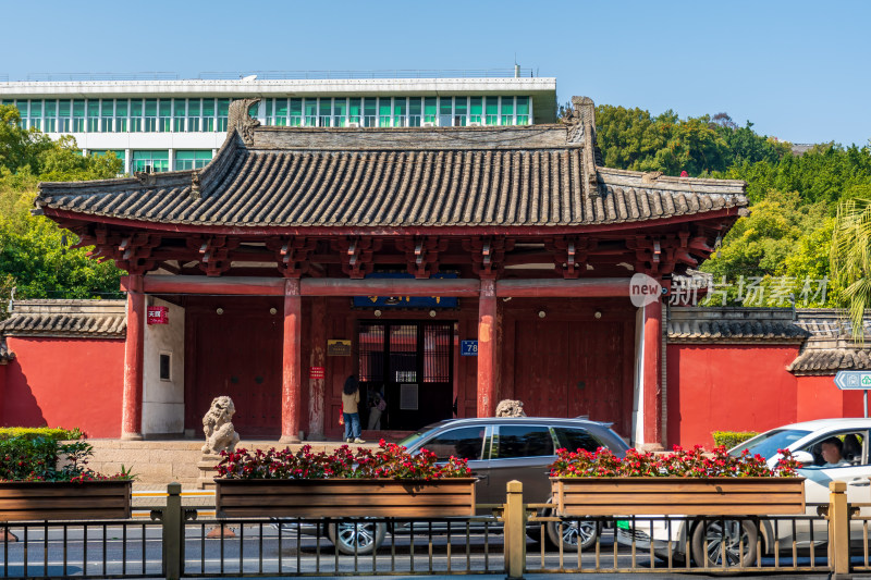 福州华林寺古建筑场景