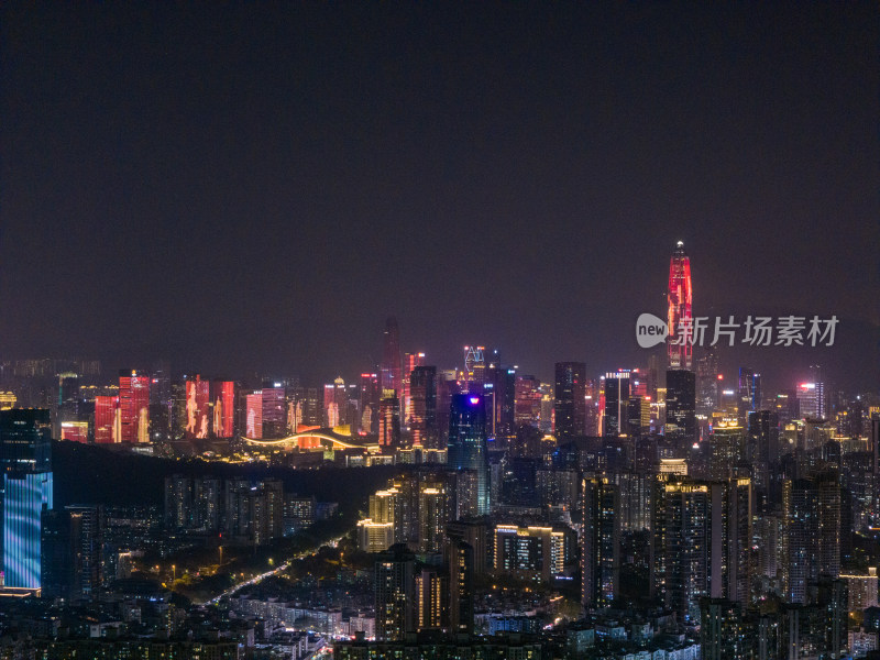 深圳璀璨夜景灯光秀