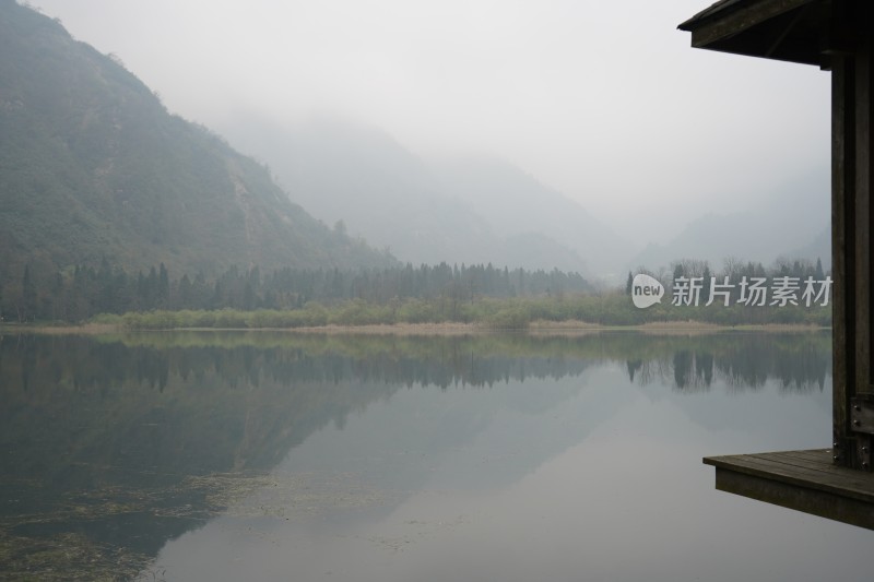 四川成都都江堰龙池景区