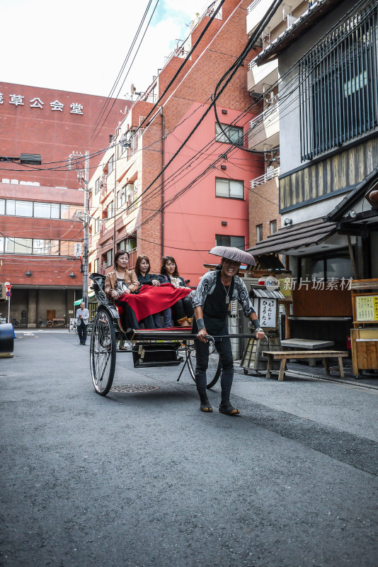 日本东京银座街景