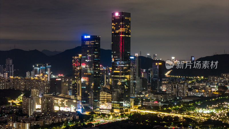 深圳福田中心区夜景