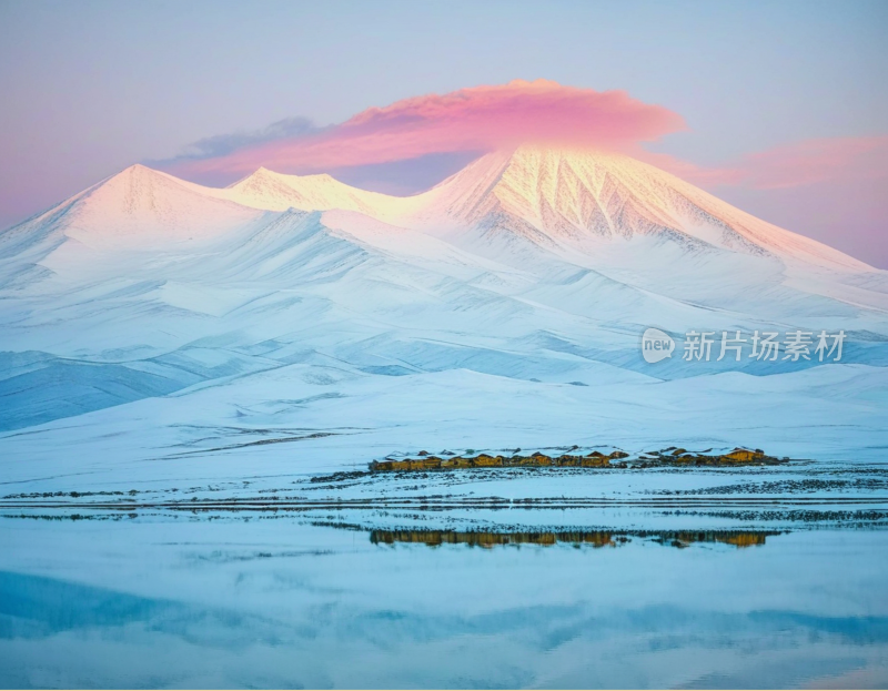 高山雪地