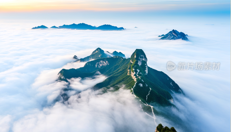 陕西华山美景