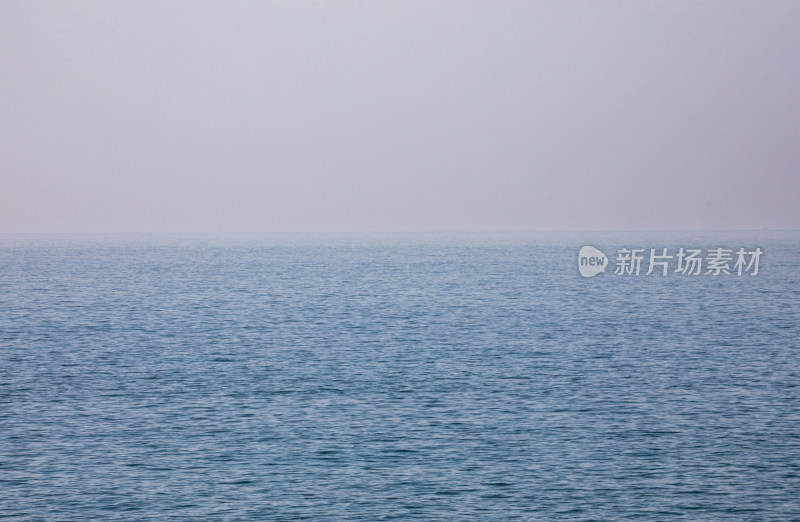 山东青岛第三海水浴场海滨海岸海滩海天景观