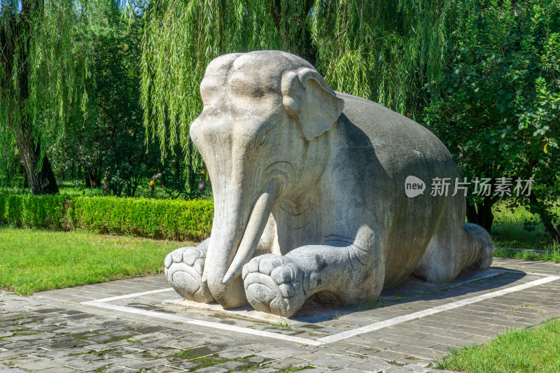 北京市昌平区5A景区明十三陵神路景区