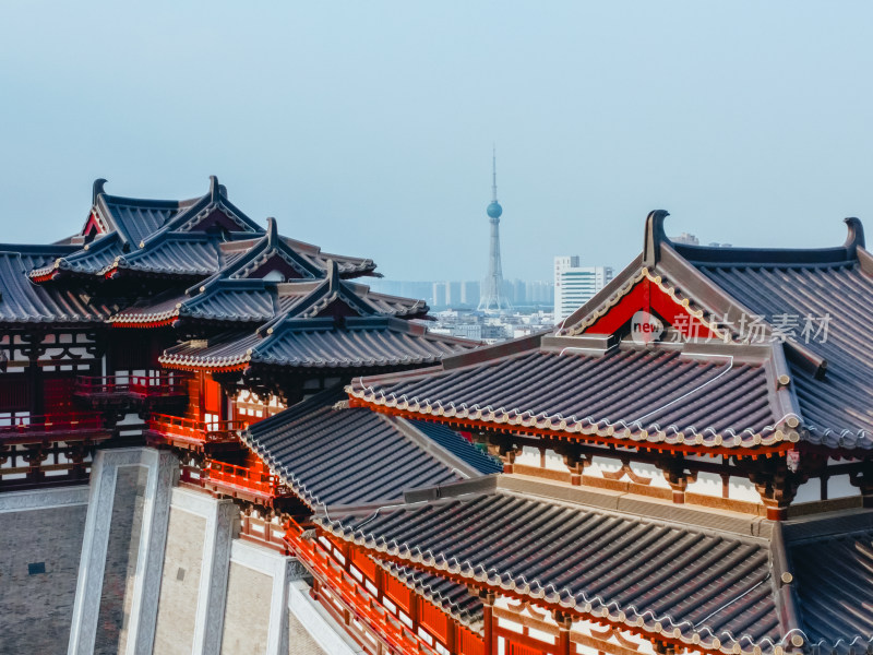 河南洛阳应天门景区